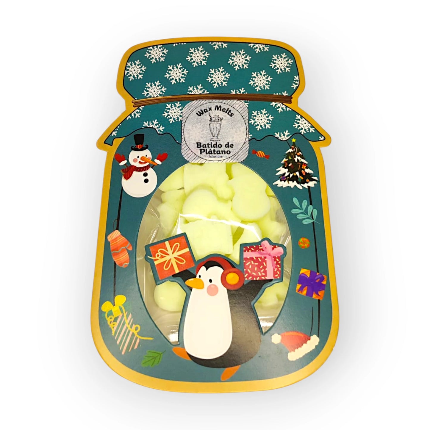 Wax melts de batido de plátano