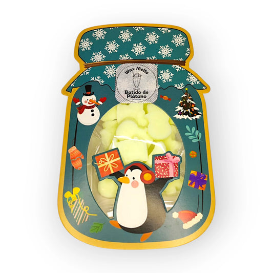 Wax melts de batido de plátano