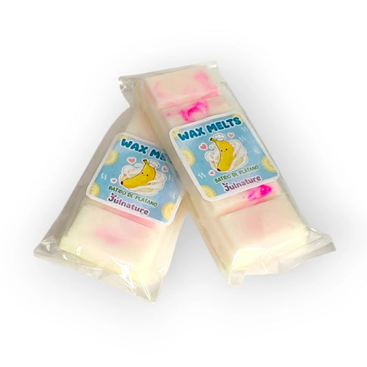 Tableta de wax melts batido de plátano