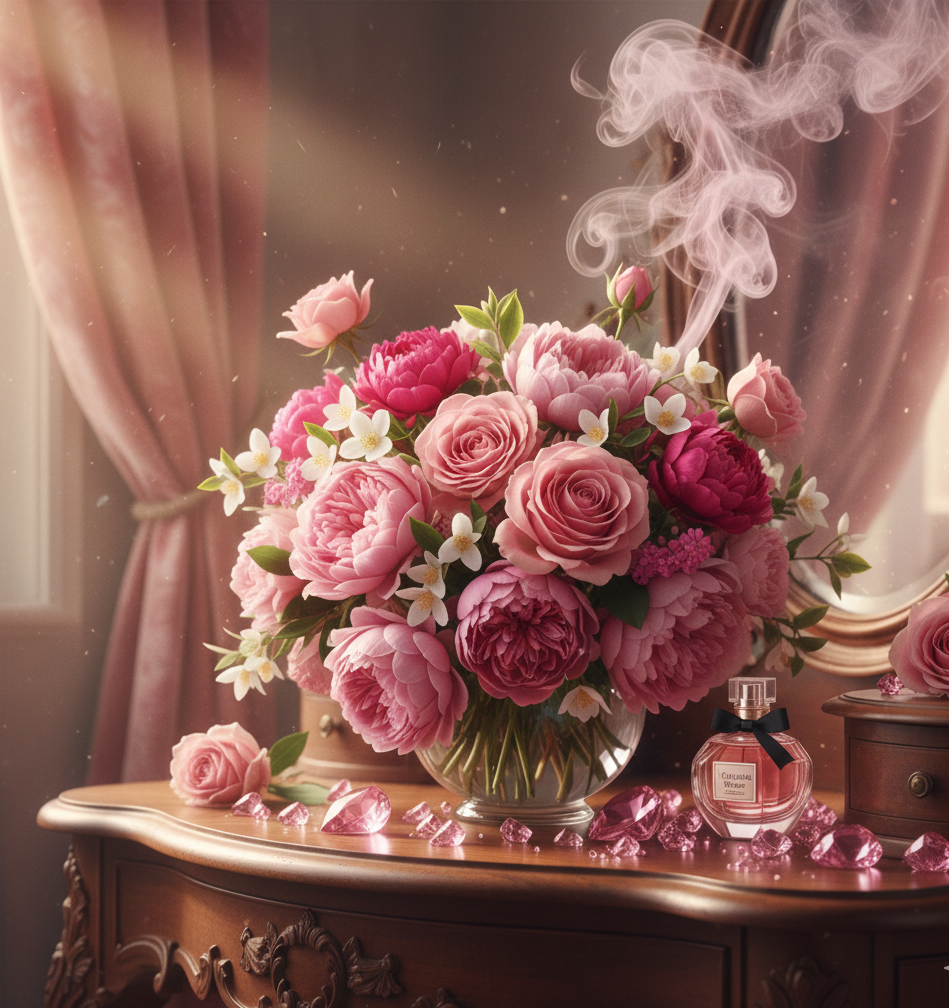 🌸 Tableta Wax Melts (45g) - Inspiración "Flowerbomb" de Viktor & Rolf