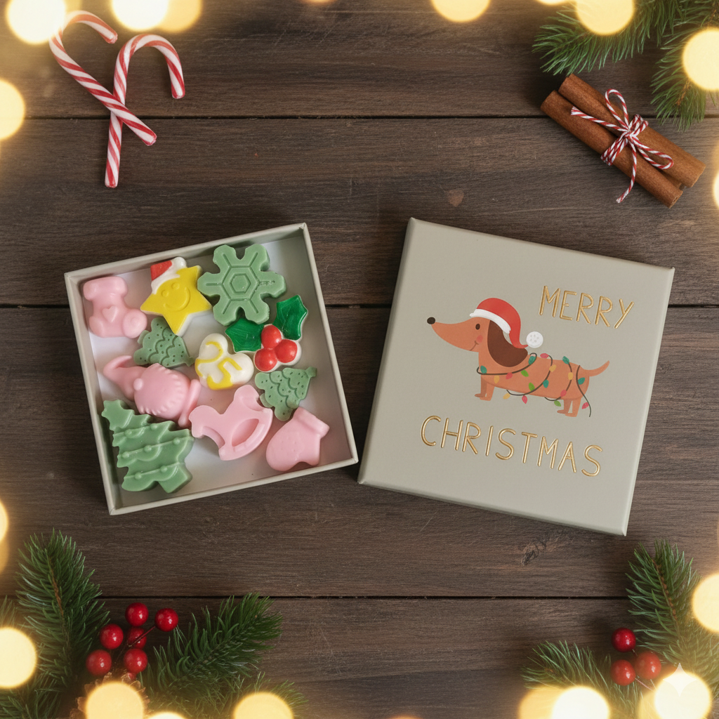 🎄 Caja de Regalo Navideña: Wax Melts de Lujo (¡Aromas Irresistibles en Oferta!)