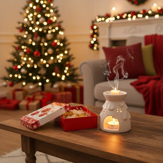 🎁 Caja de navidad con wax melts de "Estrella de Navideñas"