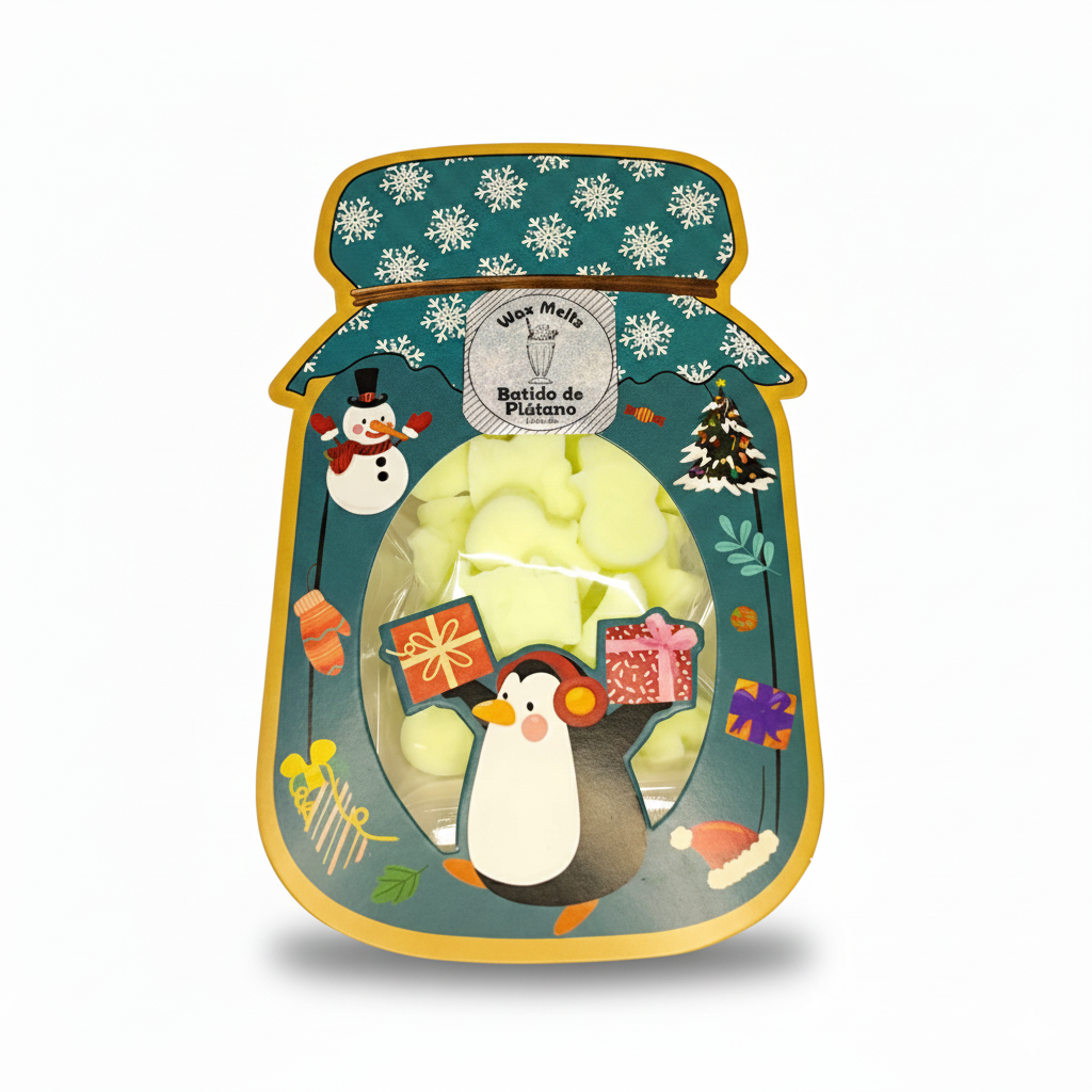 Wax melts de batido de plátano