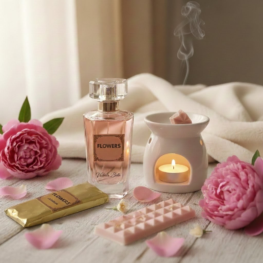 🌸 Tableta Wax Melts (45g) - Inspiración "Flowerbomb" de Viktor & Rolf