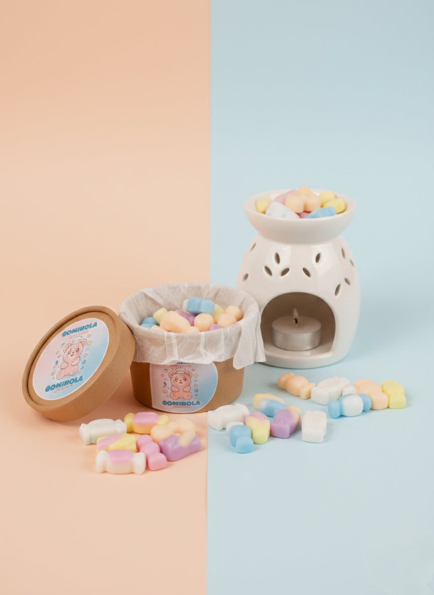 Wax melts con aroma de gominolas