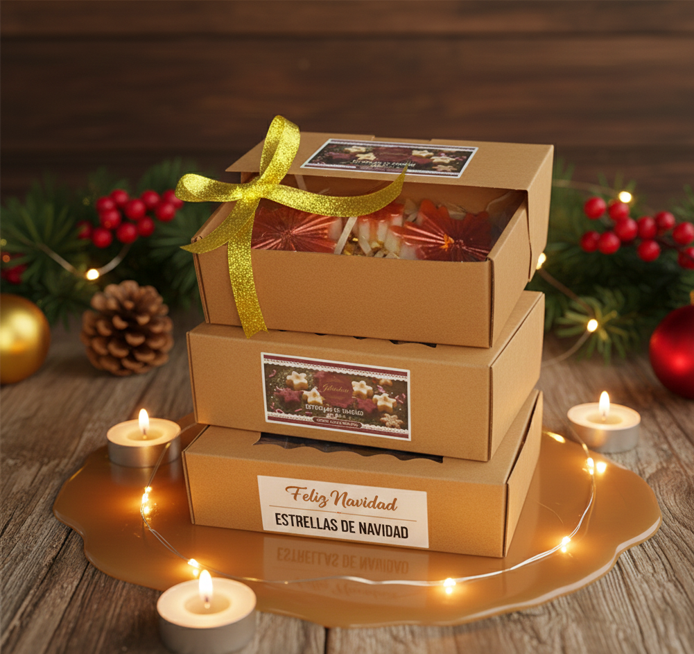 Box Navidad de Pastel de Castaña